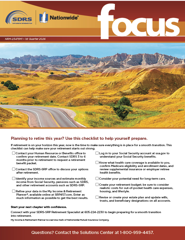 Cover of the latest newsletter