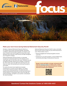 Cover of the latest newsletter